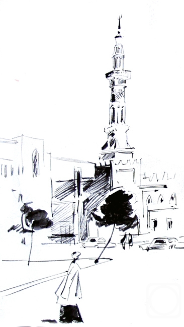 Vrublevski Yuri. Scenes of Cairo � 2/9, 64