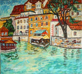 Картина «Пражская Венеция»