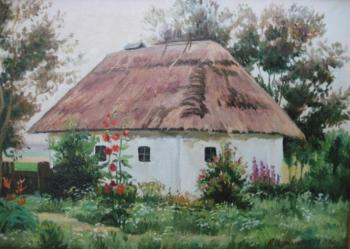 Ukrainian hut. Chernyshev Andrei