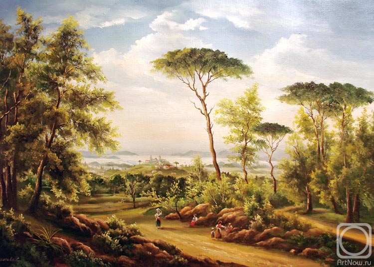 Grokhotova Svetlana. Italian landscape