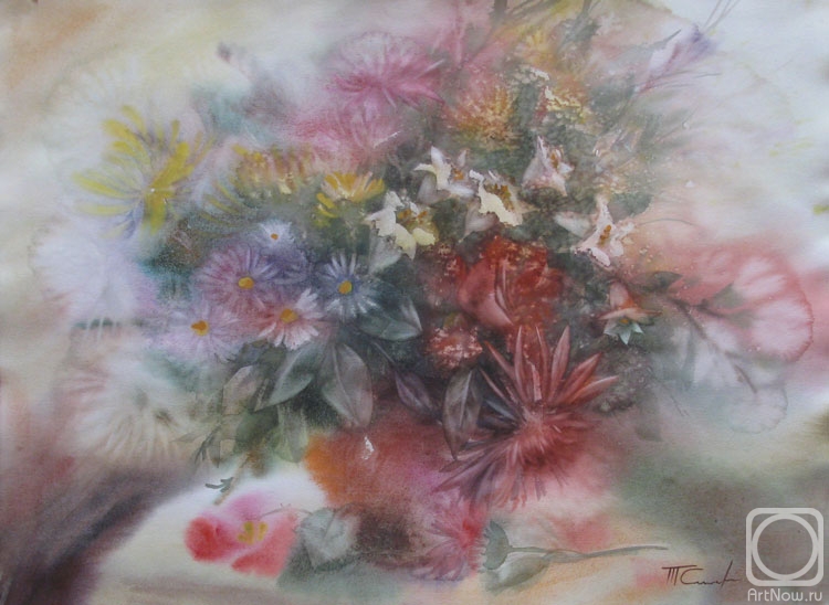 Sipovich Tatiana. Flowers of the outgoing autumn