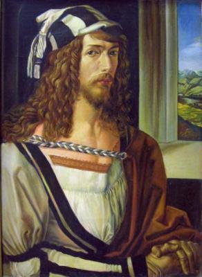 Self-portrait (copy of A. Dürer)