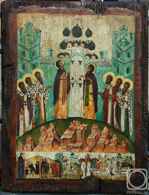 Sergeev Sergey. Saints Peter and Fevronia of Murom