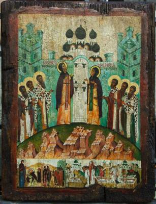 Saints Peter and Fevronia of Murom. Sergeev Sergey