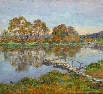 Late autumn... Bridge (etude). Gaiderov Michail