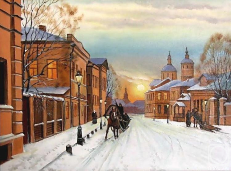Orlov Andrey. Old Moscow in winter