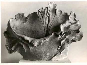 Ceramic flower. Pomelova Innesa
