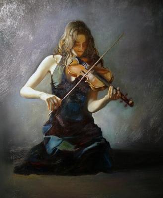 Violinist (photo by A. Zhiltsov). Iakovlev Andrey