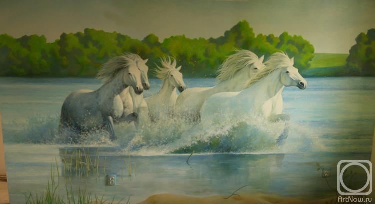 Simonov Aleksei. Horses