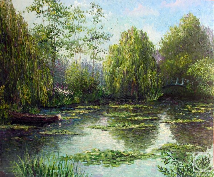 Konturiev Vaycheslav. Pond of K. Monet in Giverny