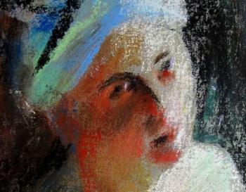 In a turban. 2010 (fragment)