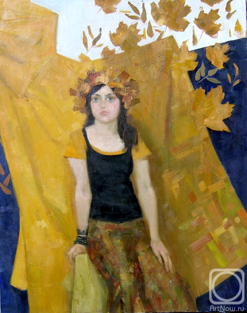 Kolobova Margarita. An Autumn Girl
