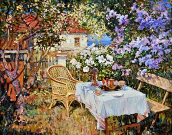 Lilac in blossom. Tyutrin Peter