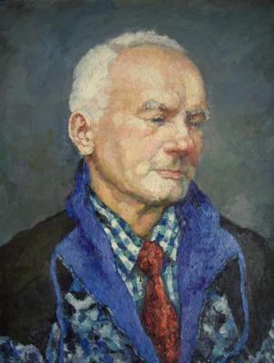 Portrait of a Blind Man. Yaguzhinskaya Anna