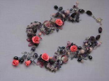 Necklace "Winter " from collection "Seasons"