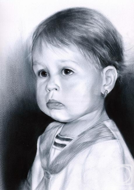 Fedotov Mikhail. Portrait of a Girl
