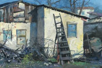 Staircase at the Old Hut. Chernov Denis