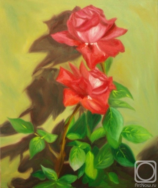 Lukaneva Larissa. 348 (Two red roses)