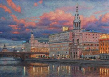Pre-dawn Moscow