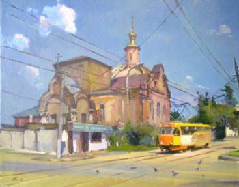 The old intersection in the new Tula. Kaminskiy Aleksey