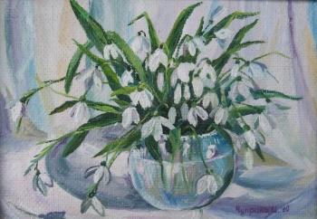 Pervozvet (Snowdrops In A Vase). Chuprina Irina