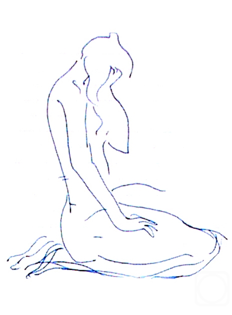 Chistyakov Yuri. Collection of drawings: Adam, Eve  1/90