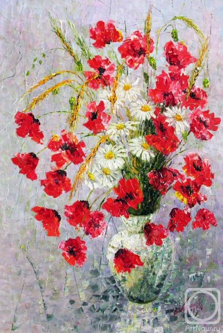 Konturiev Vaycheslav. Composition of poppies