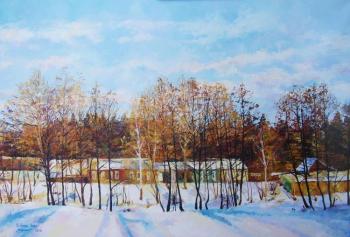 Frosty (Trees At A Decline). Ageeva-Usova Irina