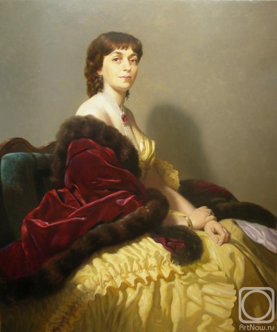 Beysheev Kemel. Olga. A portrait of the wife