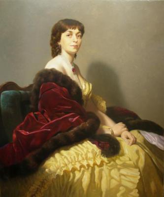 Olga. A portrait of the wife. Beysheev Kemel