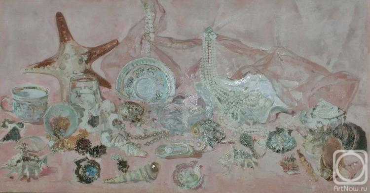 Blinkova Anzhela. Mother-of-pearl on pink