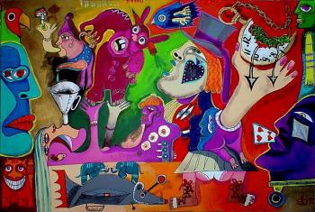 Another crazy tea party. Yevdokimov Sergej