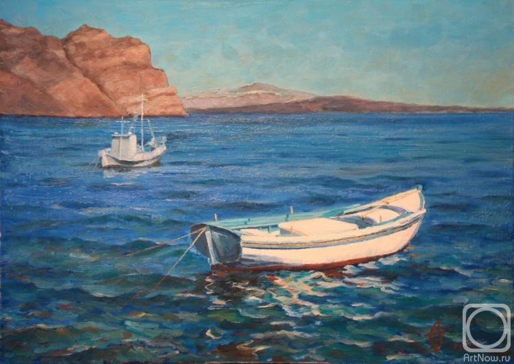 Trefilov Anton. Santorini board