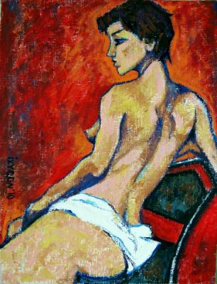 Woman on Chair