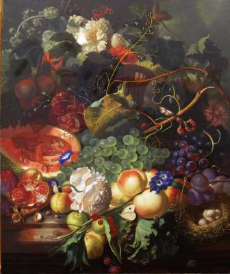 Fruit and nest. Beysheev Kemel
