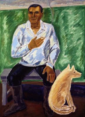 Portrait of the father. Chasovskih Anatoliy