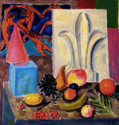 Still-life with plaster figures