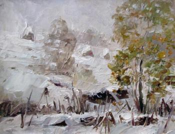 Rodionov Igor Ivanovich. Transcarpathia. The first snow