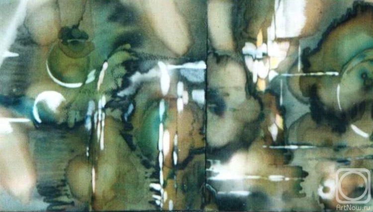 Lushevskiy Andrey. Morning on the lake