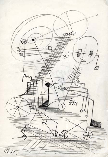 Bordachev Sergey. City. Sketch