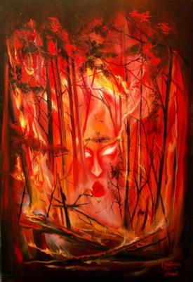 Barkov Vladimir Sergeevich. Spirit of forest's fire