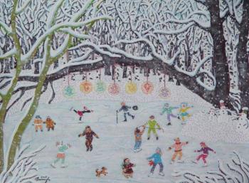 Tsaritsyno.Christmas holidays (Snowmen). Vasileva Lyudmila