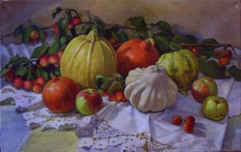 Vegetables and apples. Shumakova Elena