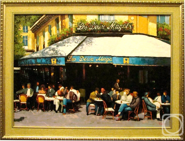 Slezin Dmitry. Paris Cafe