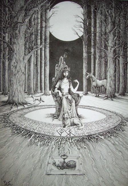 Chasovskih Kirill. The Forest Queen