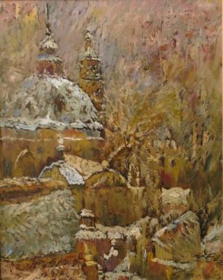 Winter Prague. Romanov Vladimir