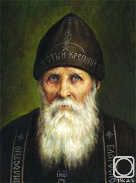 Gayduk Irina. Portrait of St. Seraphim of Vyritsky