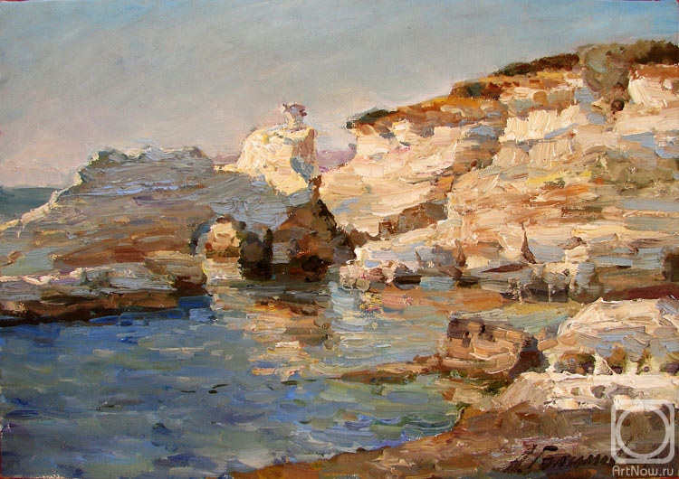 Galimov Azat. Evening on the shores of Coral Bay