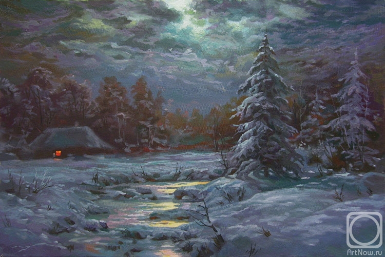 Samokhvalov Alexander. Winter Night