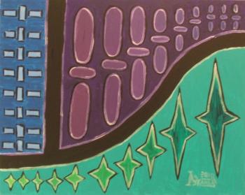 Stars in the Sky and on the Shoulder Straps. Lukaneva Larissa